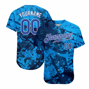 Camiseta de béisbol con botones personalizada para hombre, uniforme de softbol con impresión por sublimación, ropa deportiva transpirable de talla grande a la venta - Product Image 1