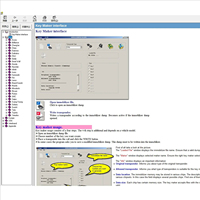 Logiciel de base de données IMMO Off pour la programmation de clés, affichant la position EEPROM et les données du transpondeur originales autorisées pour la création de clés.