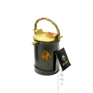 Bamboo Wine Pot With Lid And Handle For Wedding Gift Set LYT0036 - Product Image 3