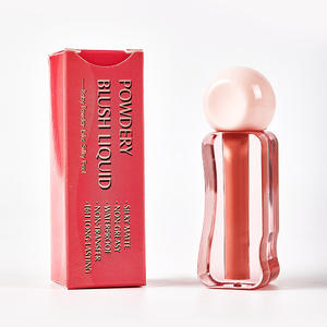 OEM, venta al por mayor, <span class=keywords><strong>colorete</strong></span> líquido Mineral vegano, <span class=keywords><strong>colorete</strong></span> Rosa y Rojo Natural de 3 colores para todos los tonos de piel, maquillaje en crema para mejillas con etiqueta privada - Product Image 6