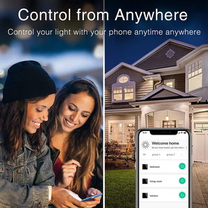 สวิตช์ติดผนังอัจฉริยะซิกบีสำหรับการรักษาความปลอดภัยบ้านแอปเสาเดียวควบคุมด้วยเสียงคุณสมบัติจับเวลาแหล่งพลังงานไฟฟ้า - Product Image 4