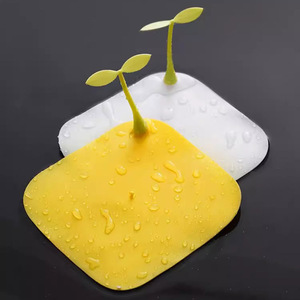 Household bean sprout drain cover, <b>silicone</b> drain cover, odor-proof cover, insect-proof cover, bean sprout drain <b>mat</b> - Product Image 2