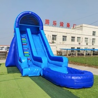 Parc de trampolines gonflables pour enfants, structure de saut gonflable en PVC pour aire de jeux extérieure commerciale