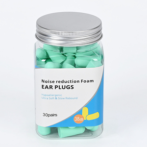 Tapones <span class=keywords><strong>de</strong></span> Espuma Genéricos para los Oídos, 30 Pares, Tapones para los Oídos con Cancelación <span class=keywords><strong>de</strong></span> Ruido, Protector Auditivo para Dormir, Tapones <span class=keywords><strong>de</strong></span> Espuma Suave Anti-Ruido - Product Image 3