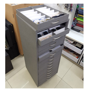 New Arrival Sunglasses Eyeglasses Eyewear <strong>Display</strong> <strong>Drawer</strong> <strong>Cabinet</strong>,13/16 Trays Sample Case, Glasses Storage Showcase