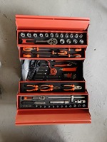 Ensemble d'outils à main en métal de haute qualité de 85 pièces, 20 V, pour la réparation domestique et automobile, comprend une clé à cliquet, des pinces, personnalisation OEM