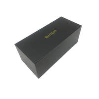 Boîte en papier rigide de luxe personnalisée avec logo d'usine, recyclable, pour lunettes et montres, avec papier kraft pour étui à lunettes et à lunettes de soleil