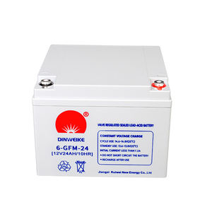 Batería Africana de Ciclo Profundo de 12V 24Ah 65Ah 100Ah para Almacenamiento de Energía Solar, Batería de Respaldo UPS, Batería AGM Recargable VRLA - Product Image 1