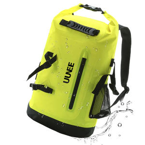 กระเป๋าเป้กันน้ำแบบม้วนปิดปากกระเป๋า สำหรับเล่นเซิร์ฟ ขี่มอเตอร์ไซค์ ว่ายน้ำ พายเรือคายัค พายเรือ แคมป์ปิ้ง ทำจากวัสดุ TPU PVC - Product Image 5