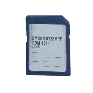 Brand New Original bmxrms128mpf thẻ nhớ SD Flash thẻ 8Mb + 128Mb tập tin lưu trữ không gian PLC lập trình điều khiển - Product Image 2