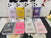 Coque de téléphone portable BAILI Factory populaire à motif coquillage, papillon et cœur, avec perles, pour Redmi A7 PRO/Note15 Pro/15C