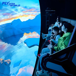 Naked-eye 3D Flying Cinema 9D Dome Theatre Pantalla curva Experiencia de entretenimiento inmersiva Adecuado para Centro Comercial - Product Image 3