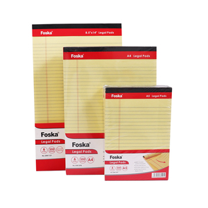 <span class=keywords><strong>Bloc</strong></span>-notes A4/A5 avec dos robuste, papier ligné de qualité 70 g/m², impression claire, <span class=keywords><strong>jaune</strong></span>, 50 feuilles/<span class=keywords><strong>bloc</strong></span>, reliure collée, détachable - Product Image 6