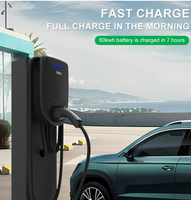 Nuevo Cargador para Vehículos Eléctricos Tipo 2 de 7kW 32A con Corriente Ajustable, Impermeable IP55, Cable de 5M y Control por Aplicación