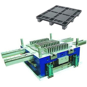 Caja de paletas de plástico de gran oferta de diseño único fabricante de paletas de inyección de plástico para máquina de moldes