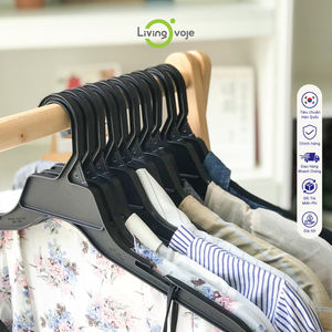 Perchas de Plástico PP de Alta Calidad, Flexibles, de un Solo Nivel, Diseño Infantil, Ecológicas, Duraderas, Ahorradoras de Espacio, para Tiendas de Ropa - Product Image 2