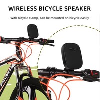 Haut-parleur de sport étanche anti-chute avec support de vélo Haut-parleur BT portable de taille mini pour voyage à vélo et randonnée