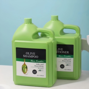 Champú de 5000 ml de Gran Capacidad con Aceite de Oliva, Anticaspa, Control de Grasa, Fragancia Duradera, Champú de Tamaño <span class=keywords><strong>Grande</strong></span> - Product Image 4