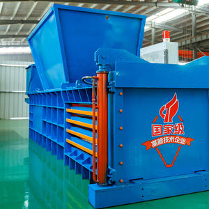 Chine Grand carré entièrement automatique hydraulique en <span class=keywords><strong>plastique</strong></span> aluminium peut carton horizontal ferraille fer presse à balles Machine - Product Image 4