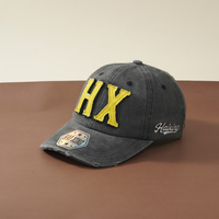 Gorra de Béisbol Estilo Dad Hat, Desgastada, Vintage, Rota, de Algodón Lavado, con Logotipo Personalizado, MOQ Bajo, Muestra Gratis, Promocional