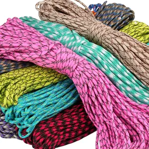 More Colors Survival Paracord 550 Nylon Paracord rope Parachute Cord 7 Strand Rope