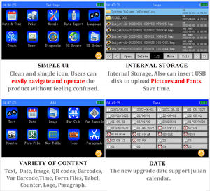 <span class=keywords><strong>2025</strong></span>เครื่องพิมพ์อิงค์เจ็ทมือถือขนาดเล็ก12.7มม. เครื่องเข้ารหัสแบบชุดสำหรับโลโก้ขวดและวันที่ - Product Image 5