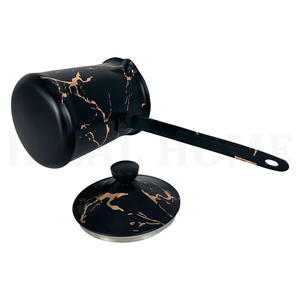 Autocollant argenté à revêtement de couleur Offre Spéciale personnalisé Chauffe-café de luxe Réchauffeur turc en acier inoxydable Cafetière - Product Image 2