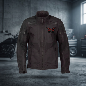 Hike Impex Gilet de moto unisexe imperméable et coupe-vent pour l'été, système de veste de sécurité réfléchissante pour la moto, motocross - Product Image 3