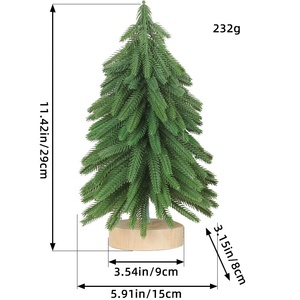 Décorations <span class=keywords><strong>de</strong></span> <span class=keywords><strong>Noël</strong></span> pour le bas <span class=keywords><strong>de</strong></span> sapin en cèdre, floquées, pour DIY - Product Image 5