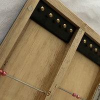 Boîte de pêche légère en bois de Paulownia Hera, boîte de rangement pour lignes secondaires, planche de montage de montages de pêche pour la pêche à la carpe en tournoi Herabuna
