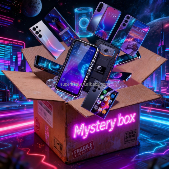 Mystery Box S25 Ultra 17 Pro Max Android 14 5G Unlocked Cell Phone 7.3 Inch HD Screen 16GB+1TB Dual Sim Mobile Phones English
