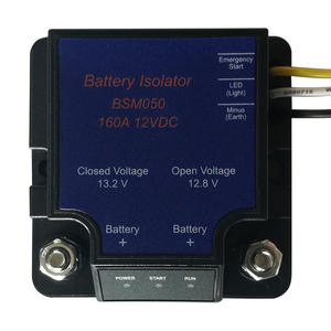 Двойной переключатель изолятора батареи 12 в 160 а/24 В 100 А, автомобильное чувствительное реле, отсоединительный переключатель для автомобильного аккумулятора WM BSM050 - Product Image 4