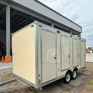 ห้องน้ำเคลื่อนที่คุณภาพสูงสุด หรูหรา พกพาสะดวก สำหรับใช้งานกลางแจ้ง ห้องอาบน้ำ ห้องสุขาเคลื่อนที่ VIP ห้องน้ำเคลื่อนที่สุดหรู - Product Image 5