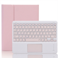 Clavier magnétique détachable en cuir Ruidian RD05 avec pavé tactile pour iPad 12,9 pouces, pliable, noir, certifié FCC/CE