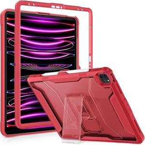 Para funda de <span class=keywords><strong>iPad</strong></span> <span class=keywords><strong>Pro</strong></span> de 13 pulgadas (M5/M4) 2025/2024, funda de <span class=keywords><strong>iPad</strong></span> Air de 13 pulgadas (<span class=keywords><strong>M2</strong></span>) 2024, protectora resistente a prueba de golpes - Product Image 1