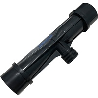 Tube mélangeur éjecteur Venturi ZDVseal 63 mm en PVC-U, raccord à douille DN50 pour systèmes d'irrigation et d'eau ozonée