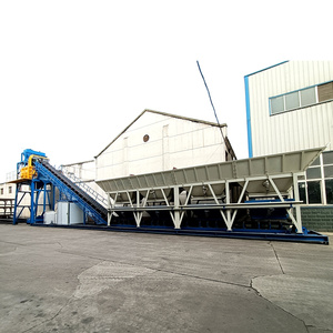 Wanchang เครื่องผสมคอนกรีตปราศจากรากฐาน <span class=keywords><strong>M</strong></span>-HZS-240 240 <span class=keywords><strong>m</strong></span>/<span class=keywords><strong>h</strong></span> สายการผลิตแบบพกพา HPD6400เครื่องยนต์แบทเชอร์ - Product Image 6