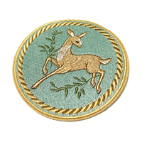 Patchs personnalisés pour chapeaux, brodés et tissés, à motif Aigle, pour transfert thermique, avec Velcro sur mesure