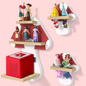 <span class=keywords><strong>Toniebox</strong></span> Starter Set Maison Décorative Mur Étagère En Bois pour Tonie Box boîte à musique Étagère Étagère Murale De Stockage - Product Image 3