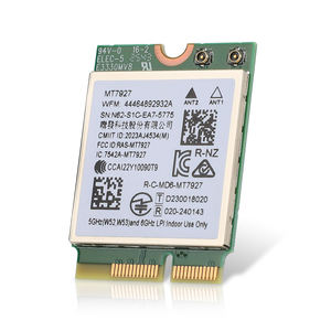 Module <span class=keywords><strong>WiFi</strong></span> 7 MediaTek MT7927 Tri-bande 2,4 GHz 5 GHz <span class=keywords><strong>6</strong></span> GHz Bluetooth 5.4 M.2 2230 Key-E pour ordinateur portable et <span class=keywords><strong>PC</strong></span> embarqué - Product Image 1