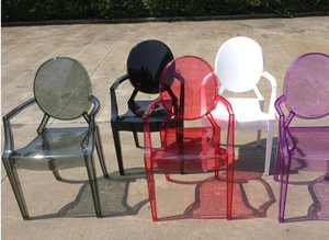Chaise fantôme empilable en plastique pour enfants, prix d'usine en gros, idéale pour les mariages, les réceptions, les hôtels, les événements, les villas, les parcs et l'extérieur - Product Image 4