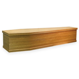 Caoxian Funeral Coffin Factory Venta al por mayor Gran Bretaña MDF HDF Aglomerado Ataúd Australia Ataúd de cremación y ataúdes Enchapados para entierro - Product Image 4