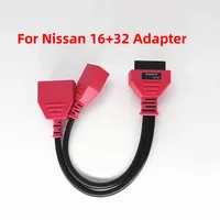 Adaptateur de câble de passerelle pour Nissan 16+32 OBD, câble de scanner OBD2 FCA 12+8 pour Chrysler OLIVER Rouge/Noir