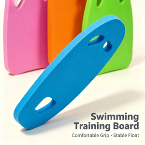 Planche flottante en EVA en forme de <span class=keywords><strong>requin</strong></span> à double trou, légère, pour l'entraînement à la natation en piscine, pour adolescents et adultes, impression personnalisée - Product Image 2