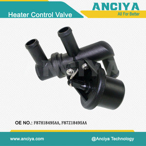 Ford F87H18495AA Heater Water Valve Control Valve Manual Actuator <b>ABS</b> Plastic Wall Mounted HVAC Part - Product Image 4