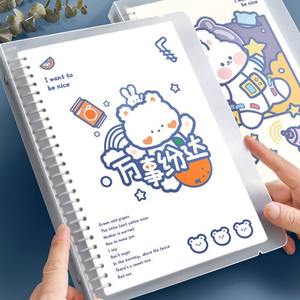 Cuaderno <span class=keywords><strong>Kawaii</strong></span> con Espiral, Hojas Sueltas, Diseño Creativo y Simple, Diario Desmontable, Útiles <span class=keywords><strong>Escolares</strong></span> - Product Image 3