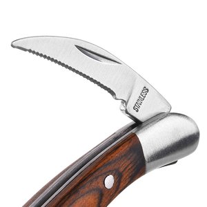 <span class=keywords><strong>Tire</strong></span>-<span class=keywords><strong>bouchon</strong></span> de sommelier à manche en bois pour les amateurs de vin rouge, écologique et compatible lave-vaisselle - Product Image 3