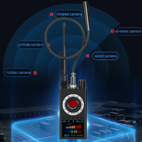 K19 RF Signal GSM GPS Enregistrement Détecteur de Bug Anti Espion Caméra Cachée Finder pour la Sécurité Personnelle Hôtels Voyager