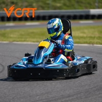 Karting commercial Vortkart à faible entretien, moteur à essence 200cc, pour piste intérieure et extérieure