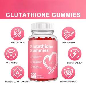 L-Glutathion Gummibärchen Hautaufhellung Glow Kollagen 13-in-1 Haar- und Hautpflege Gesundheit Private Label OEM und ODM Nahrungsergänzungsmittel Bonbons - Product Image 3